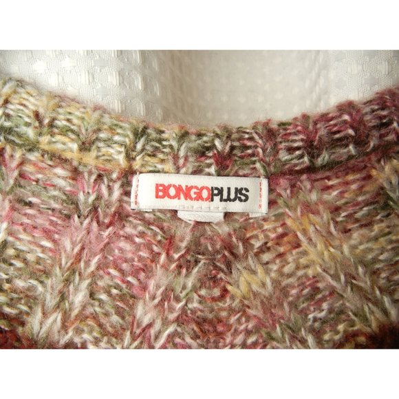 Bongo Plus V-neck tunic sweater  size 22-24 - Picture 4 of 8